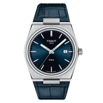 PRX Blue Dial Blue Leather Strap