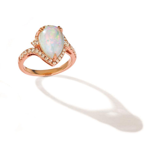 Le Vian Creme Brulee® Ring featuring Neopolitan Opal™ Nude Diamonds™ set in 14K Strawberry Gold®