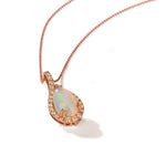 Le Vian Creme Brulee® Pendant featuring Neopolitan Opal™ Nude Diamonds™ set in 14K Strawberry Gold®