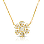 Floral Diamond Necklace