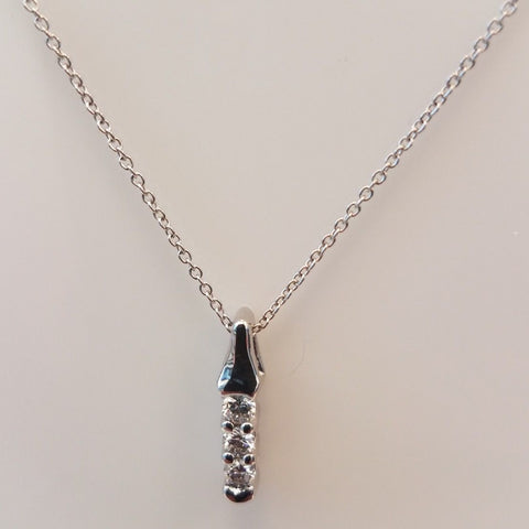 3 Diamond Pendant