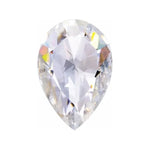 8x5 mm DEF Pear Rose-cut Stuller Created Moissanite™