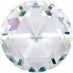 6.5 mm DEF Round Rose-Cut Forever One™ Created Moissanite