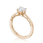 Coastal Crescent Round Solitaire