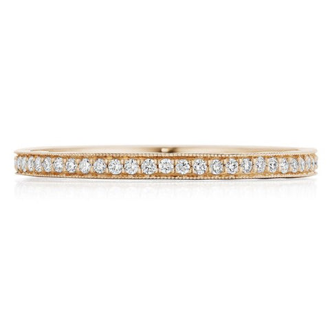Coastal Crescent Wedding Band
