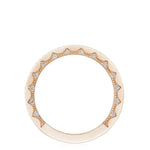 Coastal Crescent Wedding Band