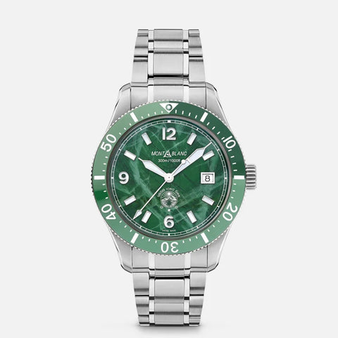 Montblanc 1858 Iced Sea Automatic Date Green